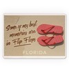 Lantern Press Florida, Best Memories in Flip Flops (52 Playing