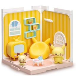Pokemon Pocket Peace House Living Pikachu & Pichu