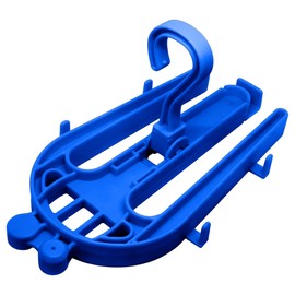 SAEKODIVE Drysuit Hanger for Wetsuit and BCD - Multi-Purpose, Anti-Slip - for Diving Gear and Outdoor Activities (Blue)