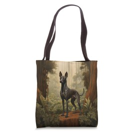 Xoloitzcuintli Xolo Mountain Paw Design Dog Mom Dad Tote Bag