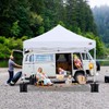 ABCCANOPY Canopy Weights 120 LBS Gazebo Tent Sand Bags,4pcs-Pack (Black)