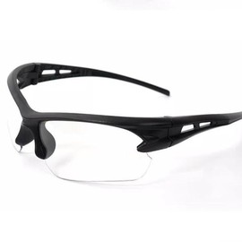 SellerHub Sports Goggles Clear Bicycle Glasses Windproof Sunglasses Safety Glasses (S16277546) / 스포츠 고글 투명 자전거 안경 방풍 선글라스 보안경 (S16277546)