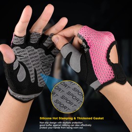 flintronic Fitness Gloves, Weightlifting Gloves, Training Gloves for Men and Women, Sports Gloves for Fitness, Bodybuilding, Power Sports and CrossFit
