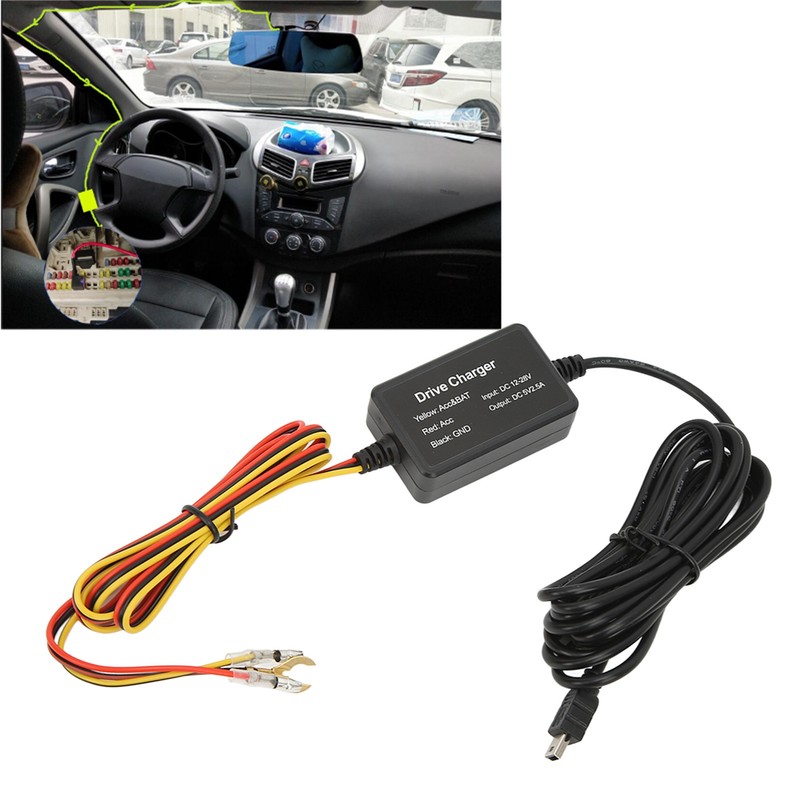 Dash Cam Hardwire Kit 12V‑28V to 5V USB Adapter Overheating