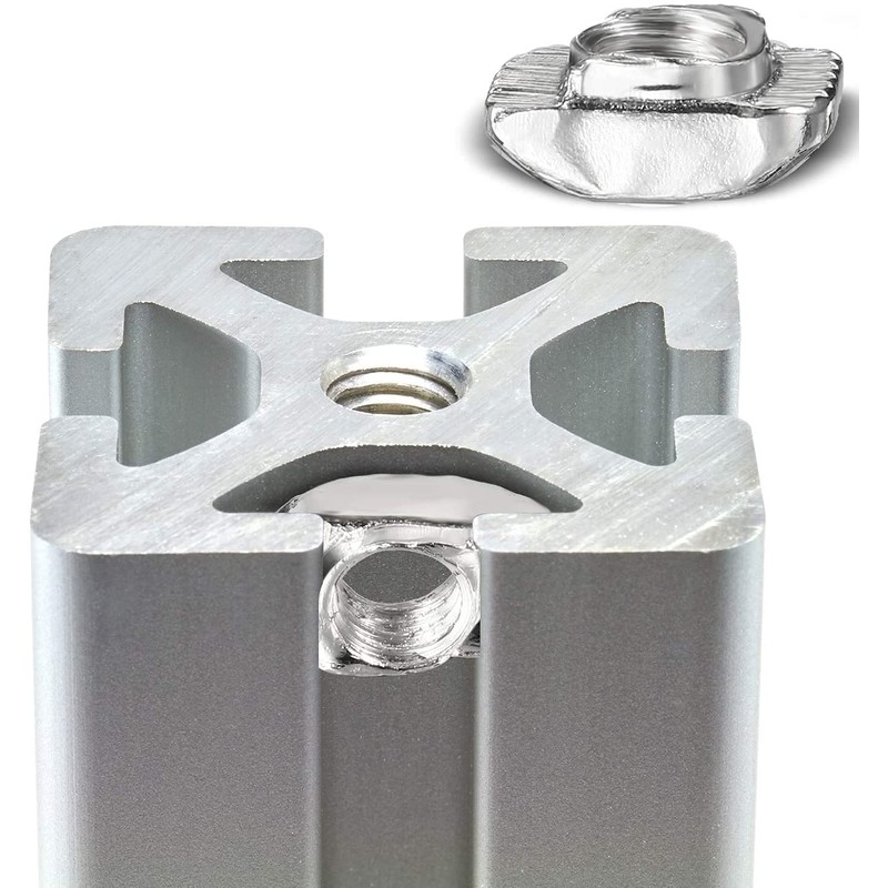 120pcs T Nut T Shape Nut T Groove Nuts M3