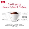 Melitta #4 Cone Coffee Filters, White, 100 Count (Pack of
