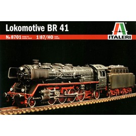 イタレリ 1/87 ドイツ 蒸気機関車 BR41 プラモデル IT8701
