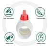 3" PVC Ball Valve, 1 Pcs Red Handle Shut-Off Valve