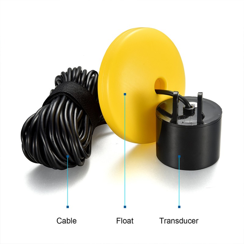LUCKY FF1108-1CT Portable Fish Finder 100M/300FT Depth Fish Alarm Wired