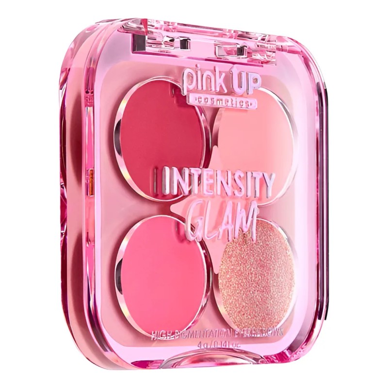 Cuarteto De Sombras Para Ojos Paleta Intensity Glam Pink Up