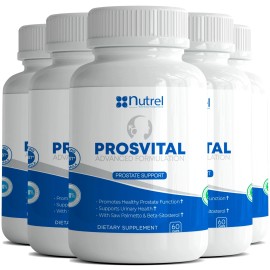 NaturalVita 5 PROSVITAL Health Support Formula Supplement Beta Sitosterol Saw Palmetto