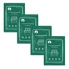 CxLoode 4 Pack Disposable Bed Sheet Queen Size for Hotel,