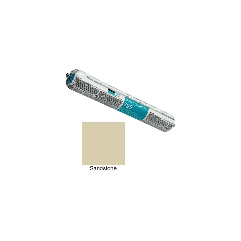 Sandstone Dow Corning 795 Silicone Building Sealant - Sausage