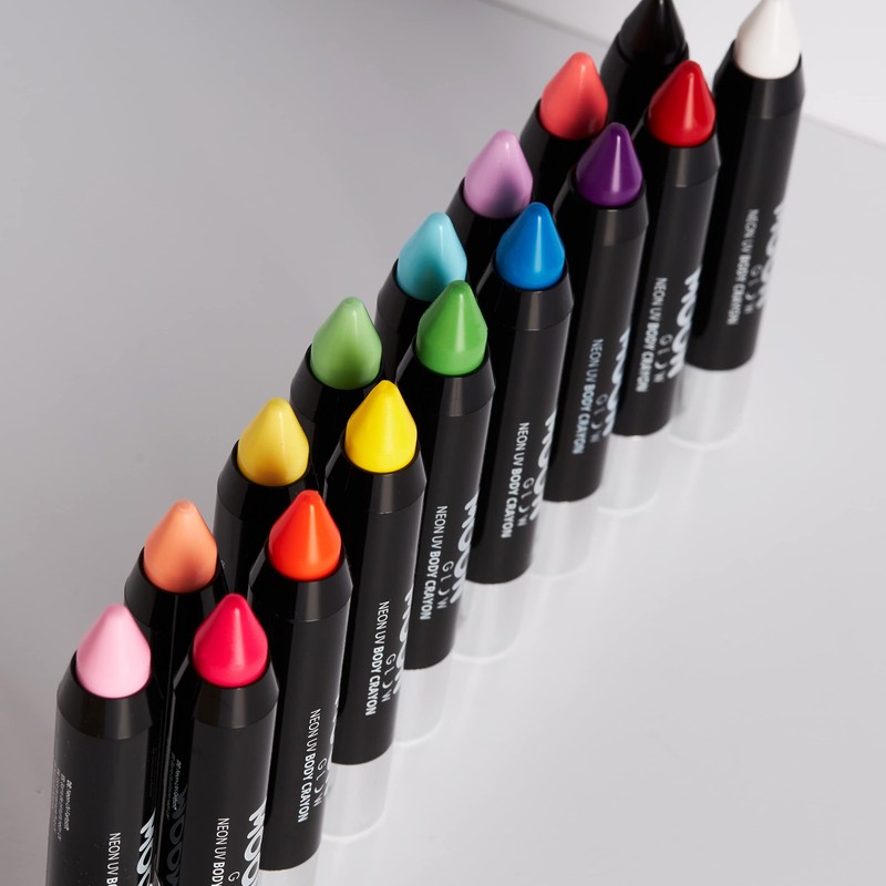 Moon Glow - Neon UV make-up pen, body chalk, colouring