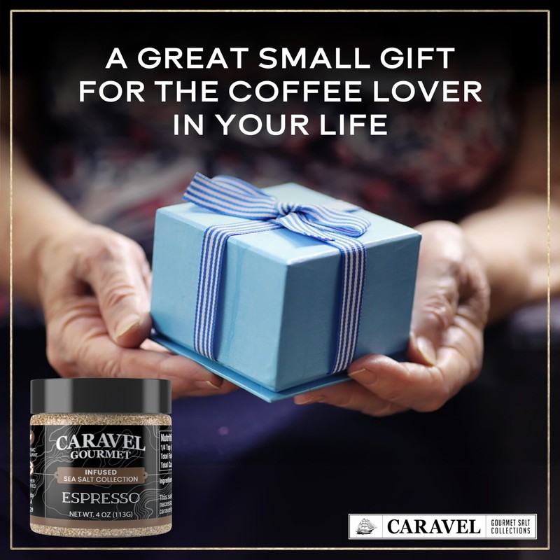 Espresso Sea Salt - 4 oz Jar