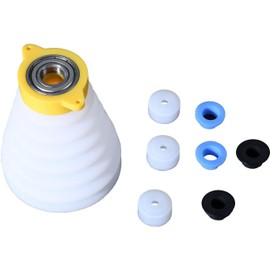 Yeanifeana Colector De Polvo De Taladro, Recipiente De Polvo Para Perforar - Taladro para cenizas,Colector de polvo de sierra de agujero multifuncional, cubierta de cuenco de polvo a prueba (1)