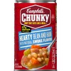 Campbell's Chunky Soup, Hearty Bean and Ham with Natural Smoke
