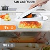 8 Blade All-in-1 Vegetable Chopper Mandoline Slicer with Container, Food
