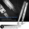 AOLISHENG Full Extension Drawer Runners 250 mm Drawers Rail System