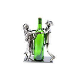 Wine Bodies Handmade Wine Bottle Holder Tango Dancers Character Wine Caddy