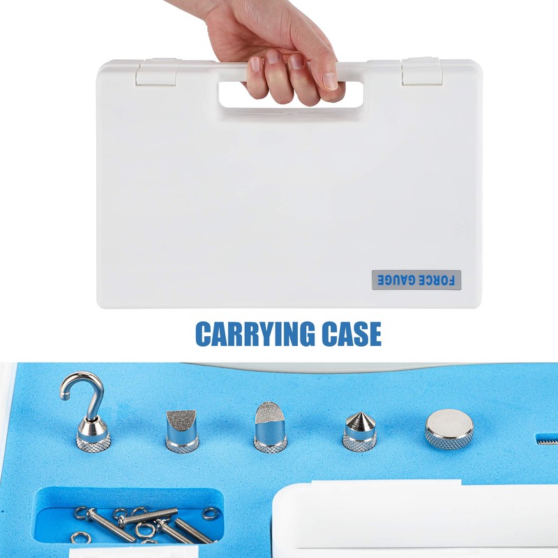 BAOSHISHAN 100lb Push Pull Force Gauge Force Tester Meter with