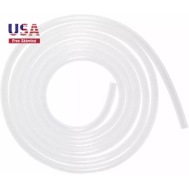 sashow Food Grade Silicone Tubing 3mm ID x 5mm OD High Temp Silicone Hose 10m length