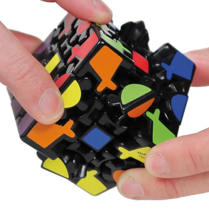 Meffert’s Gear Cube Puzzle - Very Difficult Unique Cube Style