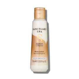 Sanctuary Spa Body Lotion, Vegan Body Moisturiser, Cruelty Free, 75ml