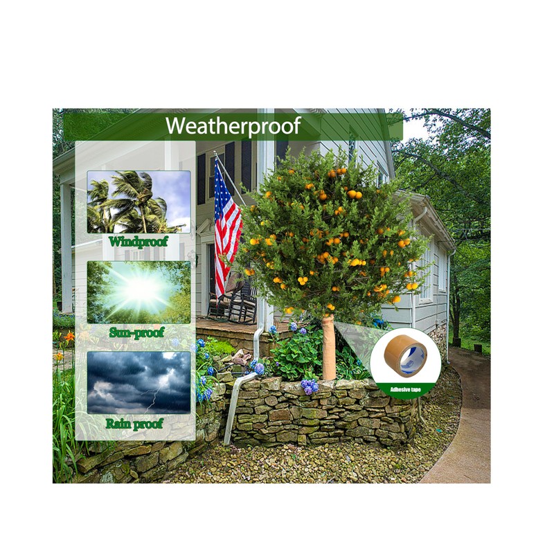 213 Ft Paper Tree Wrap For Damaged Bark, Weather Resistant