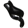 Nishiki Pottery Arita Ware Chopsticks Rest Cat Black 10277 2.4