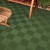 BlockTile B2US5030 Deck and Patio Flooring Interlocking Tiles Perforated Pack,