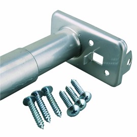 Knape & Vogt Closet-Pro PB0022-48/72 Adjustable Closet Rod, 48-Inch to 72-Inch