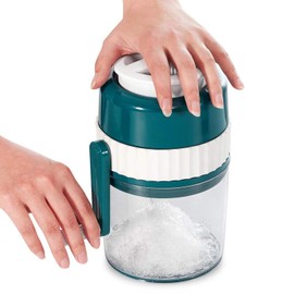 MANBA Ice Shaver and Snow Cone Machine - Premium Portable Ice Crusher and Shaved Ic...