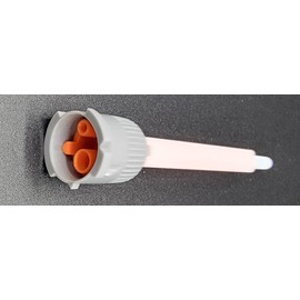 EPX Square Orange 10:1 & 4:1 Mixing Nozzle for 45ml cartridges 9154-12 pcs