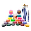 Mia Terra Cosmetics Maquillaje Pintacaritas Bodypaint Fiesta Catrina 24 Pzas