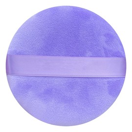 Purple Powder Puff for Loose Powder Super Gripping Powder Puff Super Large Ultra-soft Extra Fluffy Body Loose Applicator for Makeup Tools Accessories