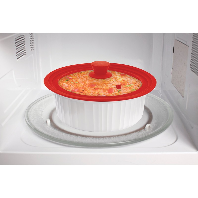 The World’s Greatest Universal Pot Lid and Microwave Cooking Cover,