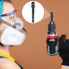 5pcs 3/8 Impact Adapter, Chrome-Vanadium Steel Impact Driver Socket Adapter