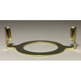 Lamp New Brass Plated Harp Base For GU-24 And Nord Sockets, 1 9/16" I.D., #HB773