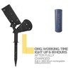 GRIFEMA DG2005 Solar Garden Light 4 LED Waterproof Spotlight, Pack