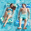 Alintor Pool Inflatables, XL 2 Pack Inflatable Pool Floats, 4