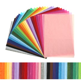 Kesote 300 Hojas de 30 colores Papel de Seda para Flores Ramos Papel para Hacer Manualidades Decorativas (29 x 20 cm)