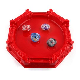 Brigamo 4 Metal Battle Spinning Top Complete Set Including Arena StormGyro