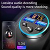 YCTech Bluetooth FM Transmitter, Universal Car Charger Adapter with Dual