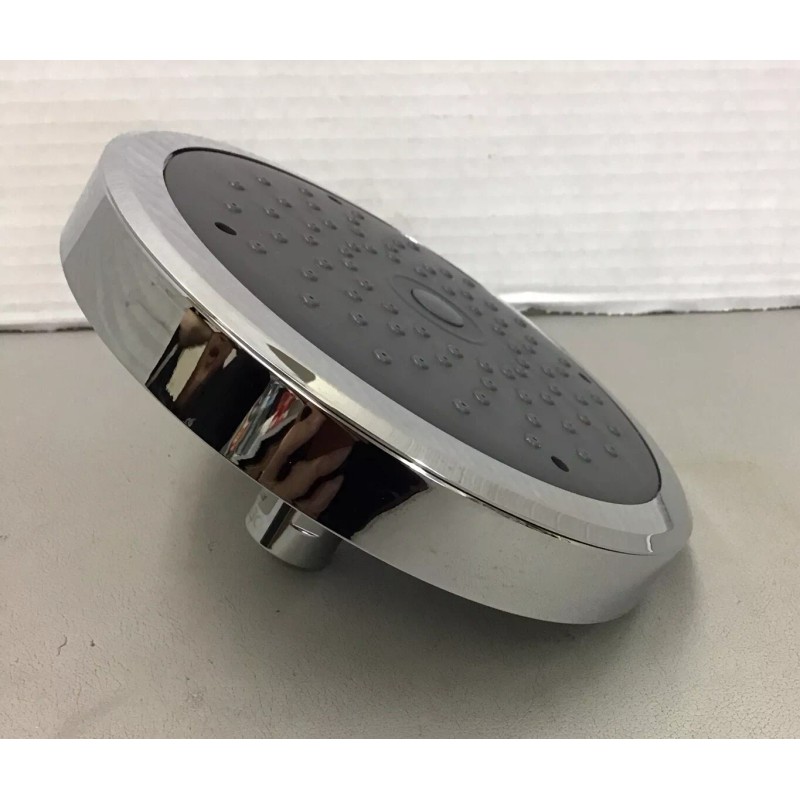 Delta Shower Head RP64398-1.5, 6” Round Chrome Plastic (B442)