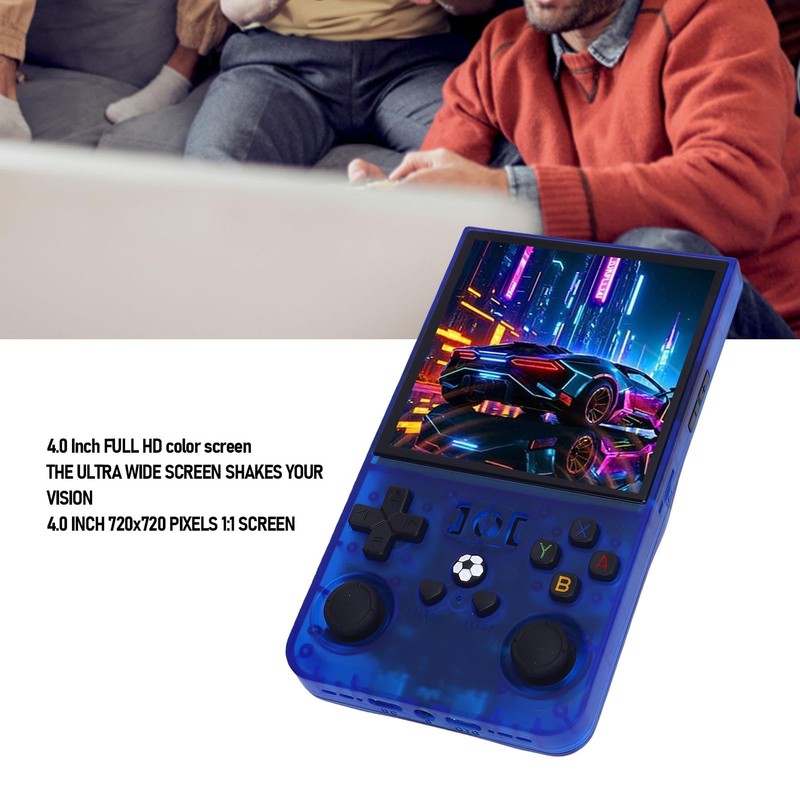 R36 Max Retro Handheld Game Console,18000+ Classic Games,Support 30+ Simulators,4.0