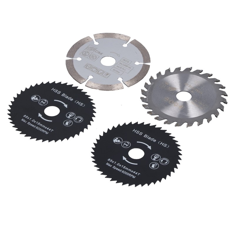 4Pcs/Set Mini Circular Saw Blade Alloy Steel Cutting Rotary Tools