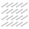 sourcing map 80Pcs M2 x 14mm 304 Stainless Steel Dowel
