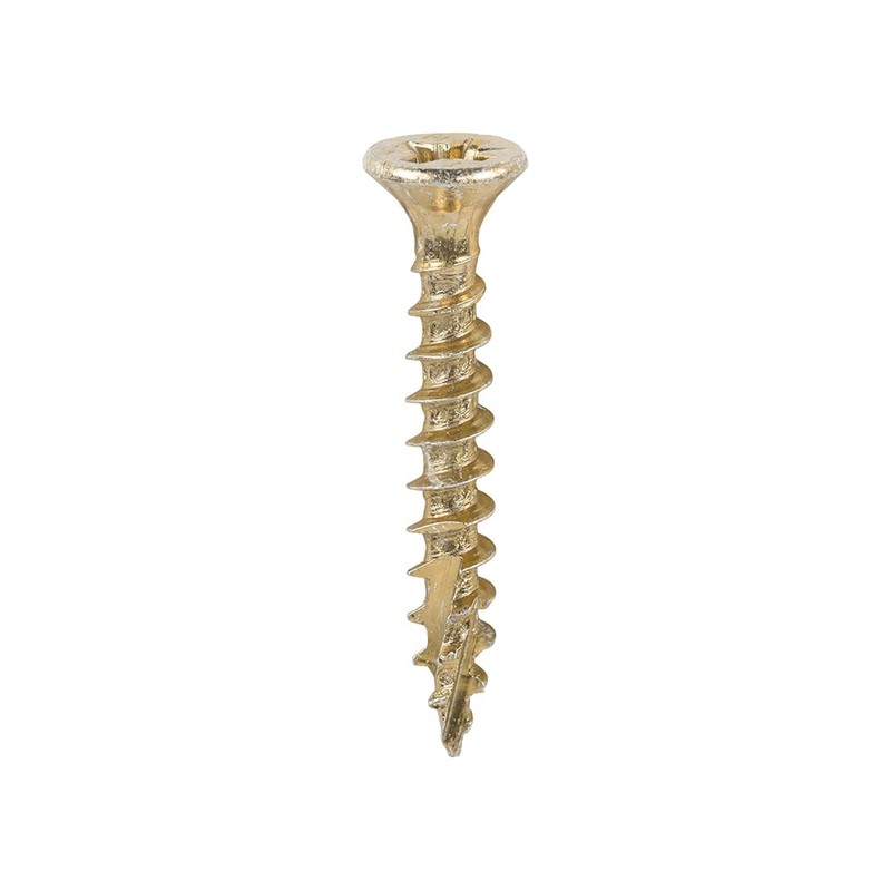 TIMCO C2 Strong-Fix Multi-Purpose Premium Countersunk Gold Woodscrews - 3.5