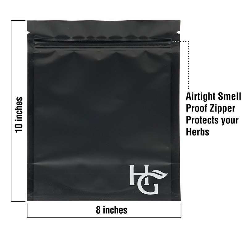Herb Guard Premium Half LB Storage Bags (8 x 10